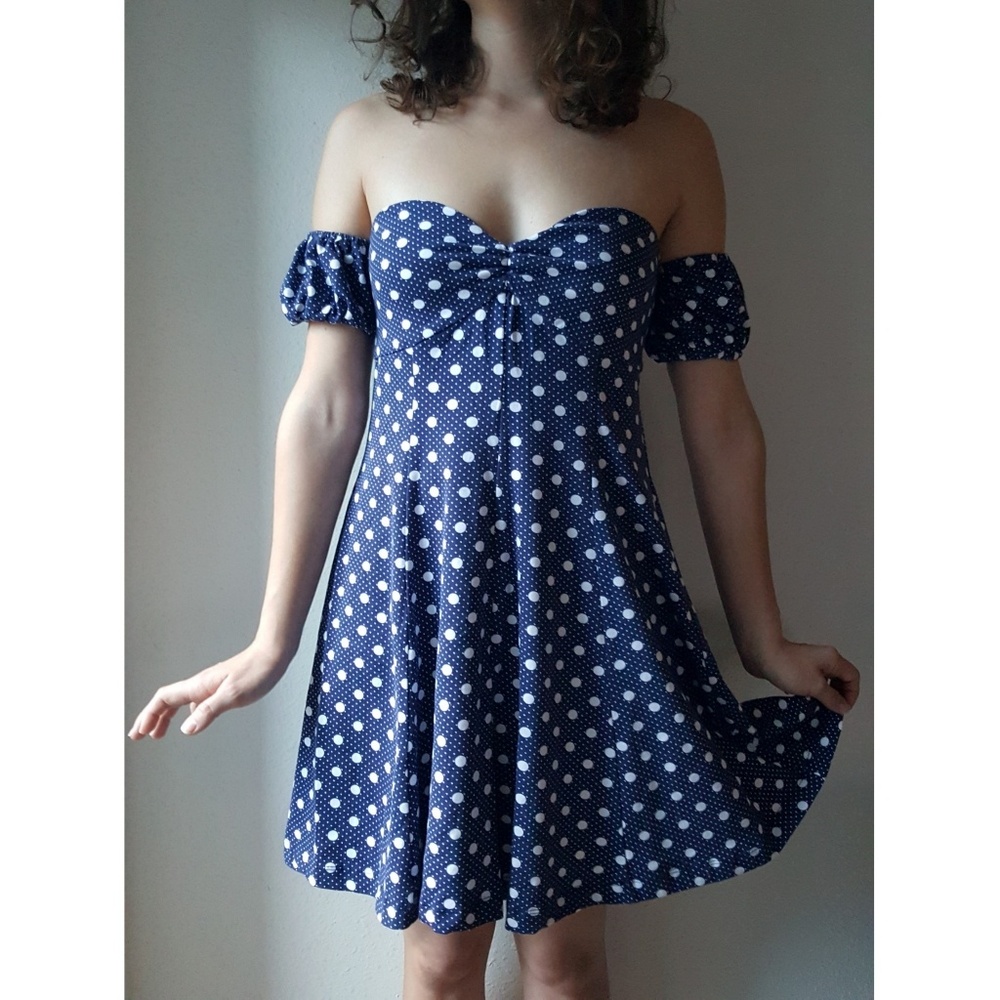 π»HPπUO Polka-dot Dress - Picture 1 of 8